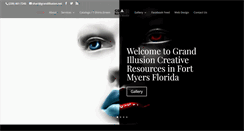 Desktop Screenshot of grandillusion.net
